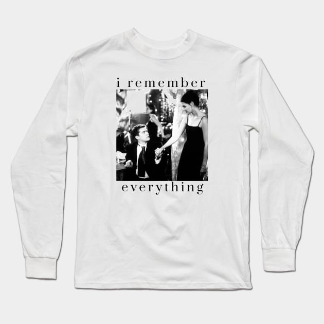 i remember everything Long Sleeve T-Shirt by Dawsons Critique Podcast 